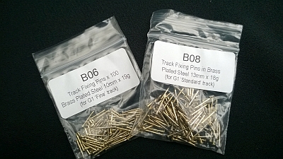 Track Fixing Pins